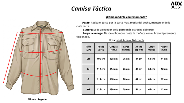 Guía de tallas