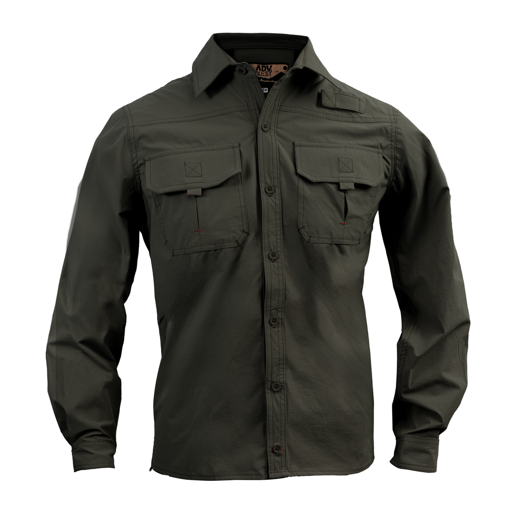 Camisa Outdoor Adventure Manga Larga UPF 50+